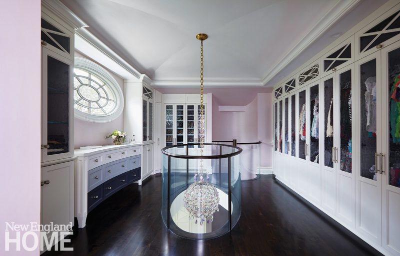 two story luxury closets