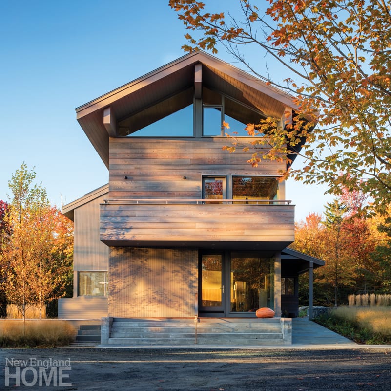 A Light Filled Home In Stowe Vermont New England Home Magazine