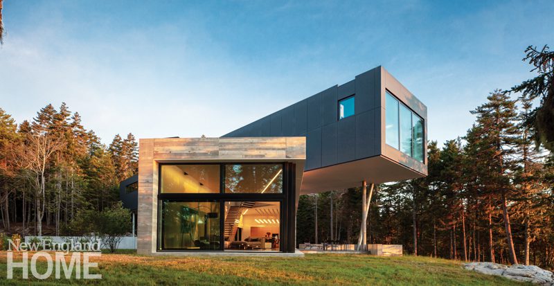 Contemporary and Minimal in Maine - New England Home Magazine