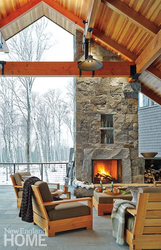 Mountain Magic A Modern Take On The Ski House New England Home Magazine