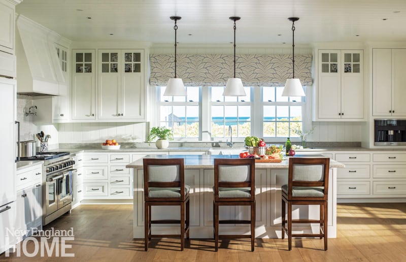 A Colorful Nantucket Kitchen, Owned by Restaurateurs