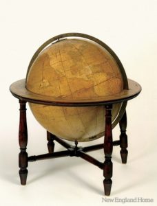 Adams National Historical Park globe