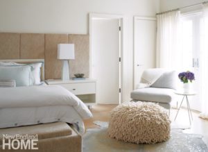 Contemporary Nantucket Shingle Style Master Bedroom