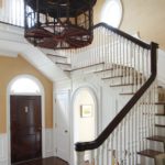 Litchfield County Neoclassical Entryway