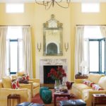 Litchfield County Neoclassical Living Room