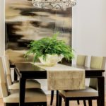 Nicole Hogarty Boston Townhouse Simple and Neutral Dining Space