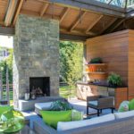 Lda Architects Wellesley Tudor-Stye Home Outdoor Seating Area