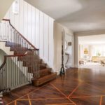 Lda Architects Wellesley Tudor-Style Home Stenciled Floor