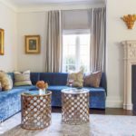 Lda Architects Wellesley Tudor-Style Home Living Room