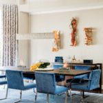 Vibrant Family Home Dining Room