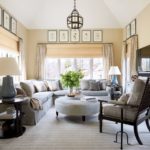 Updated traditional Comfortable Family Room