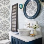 Updated traditional Powder Room