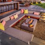 Outdoor Entertaining Space Fire Pit