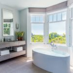 Hutker Architects Master Bathroom with Freestanding Tub