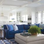 Nantucket Blue and White Dining Room