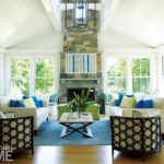 Rhode Island Shingle Style Living Room