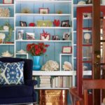 Darien Stone Cottage Living Room Bookcase