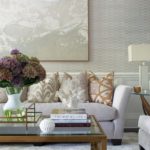 Brooks & Falotico New Canaan transitional living room
