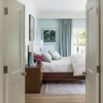 Elegant coastal master bedroom