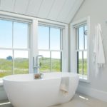 Soaking tub with a Nantucket view