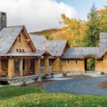Vermont shingle style home exterior