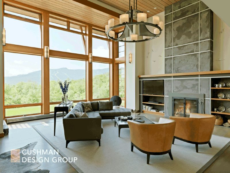 Five Essential Elements for a Home that Nurtures the Spirit: Mountain Modern great room