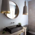 Beverly Farms carriage house powder room