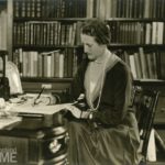 Beatrix Farrand writing letter