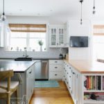 ways to modernize custom cabinets family kitchen