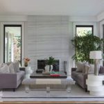 modern riverside home living room