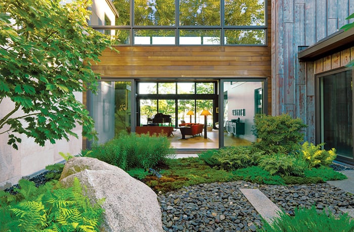A Contemporary Maine Garden Designed By