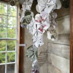Mon Hiver (2022), paper sculpture installation.
