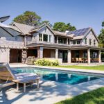 Beach home with a pool