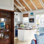 View of a nautical-inspired boat house