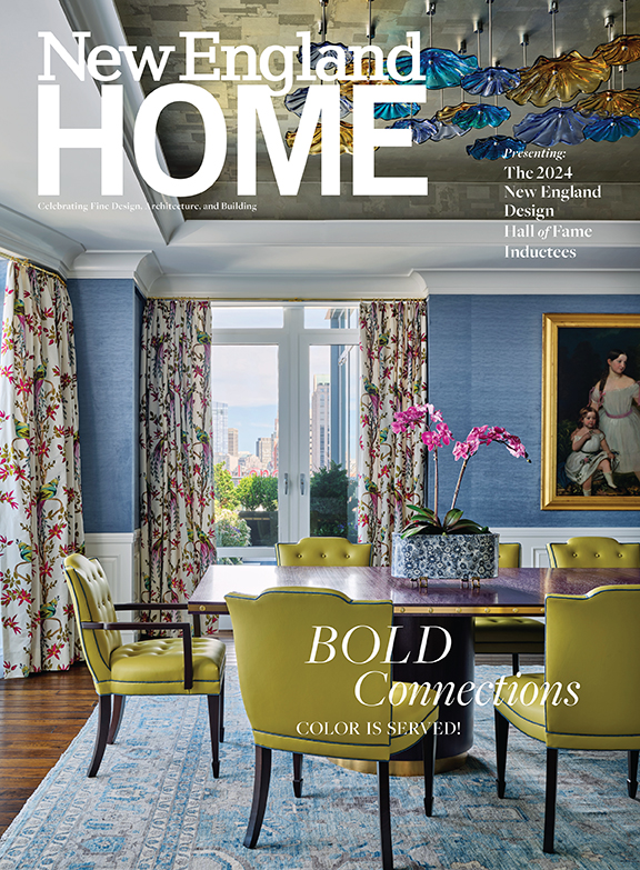 The November - December cover of New England Home magazine.