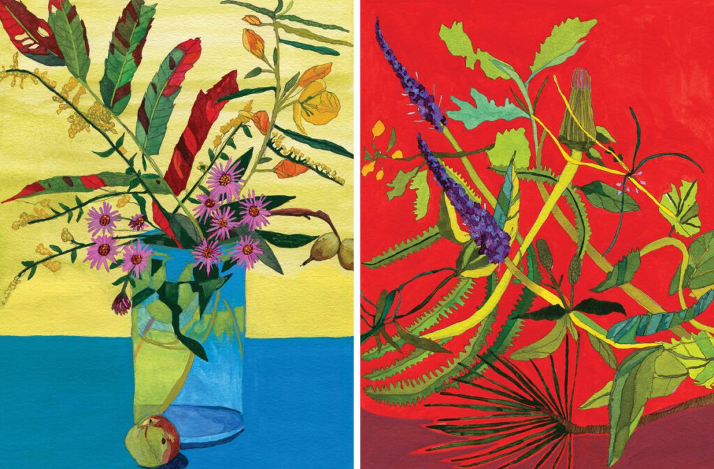 Paintings by Malika Ross