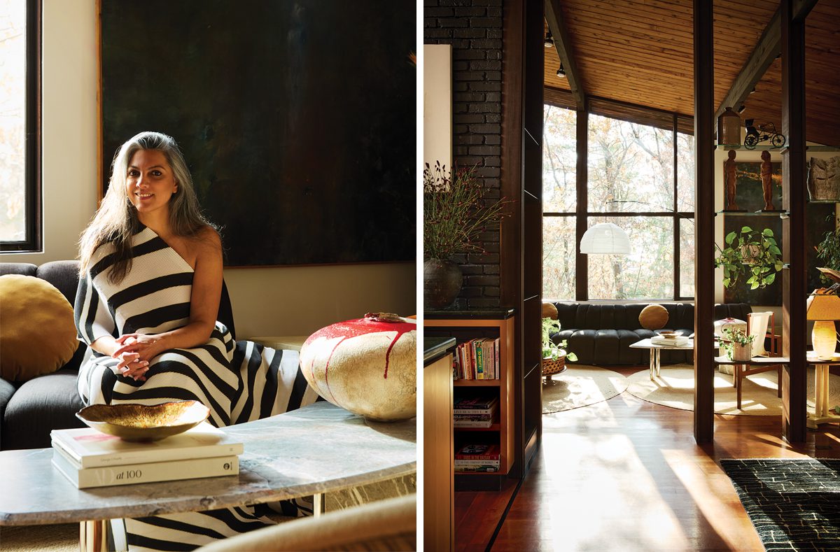 Sashya Thind Fernandes at Home - New England Home Magazine